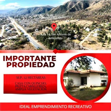 HECTAREAS SOBRE RUTA 