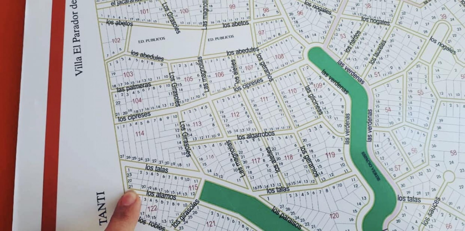 LOTE 800m PLANO CON ESCRITURA LUZ AGUA MEJOR MANZANA DE  VALLE DEL SOL