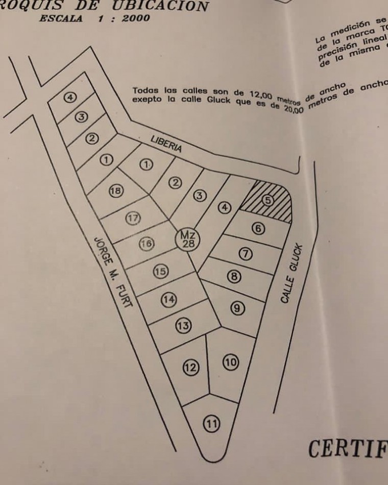 LOTE EN EL CORAZON DE VILLA DEL LAGO DE 700M  RECIBO VEHICULO