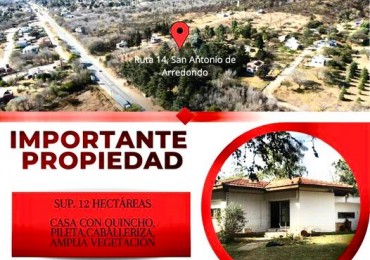 HECTAREAS SOBRE RUTA 